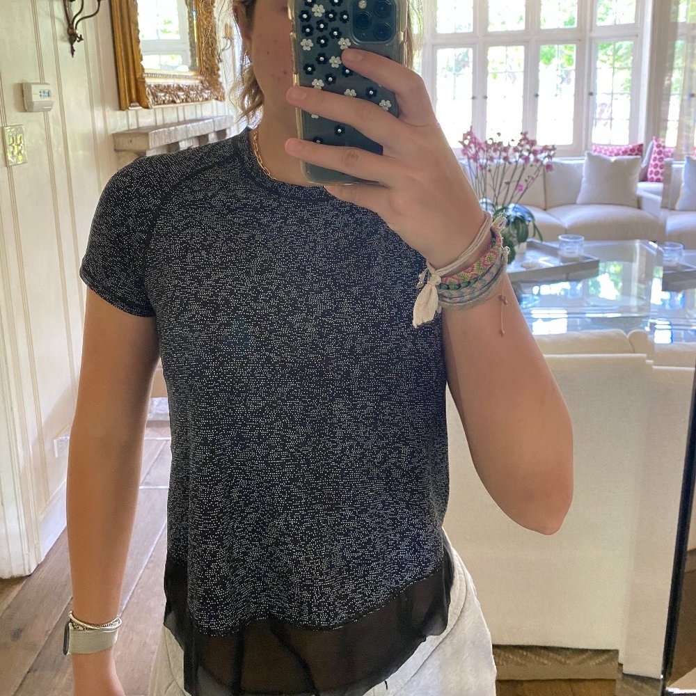Lululemon Quick Pace Short Sleeve Top